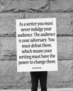 stoneking about audience of writer