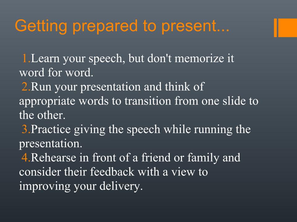 How to Write a Presentation  AcademicHelp.net