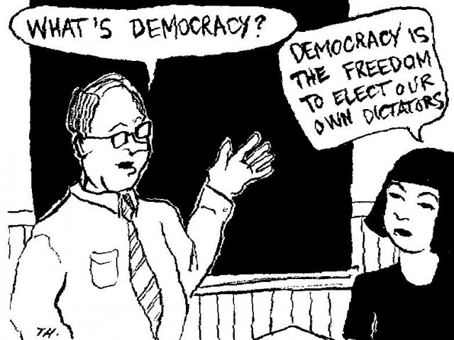 Very short essay on democracy