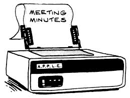 How to write up minutes of meetings