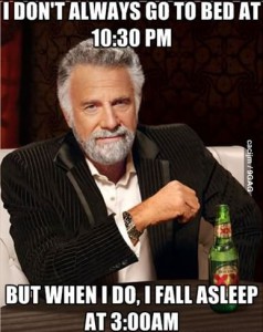 fall asleep 3.00 am meme