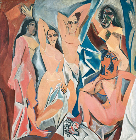 picasso les demoiselles d avignon