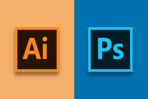 Ai and Ps logos