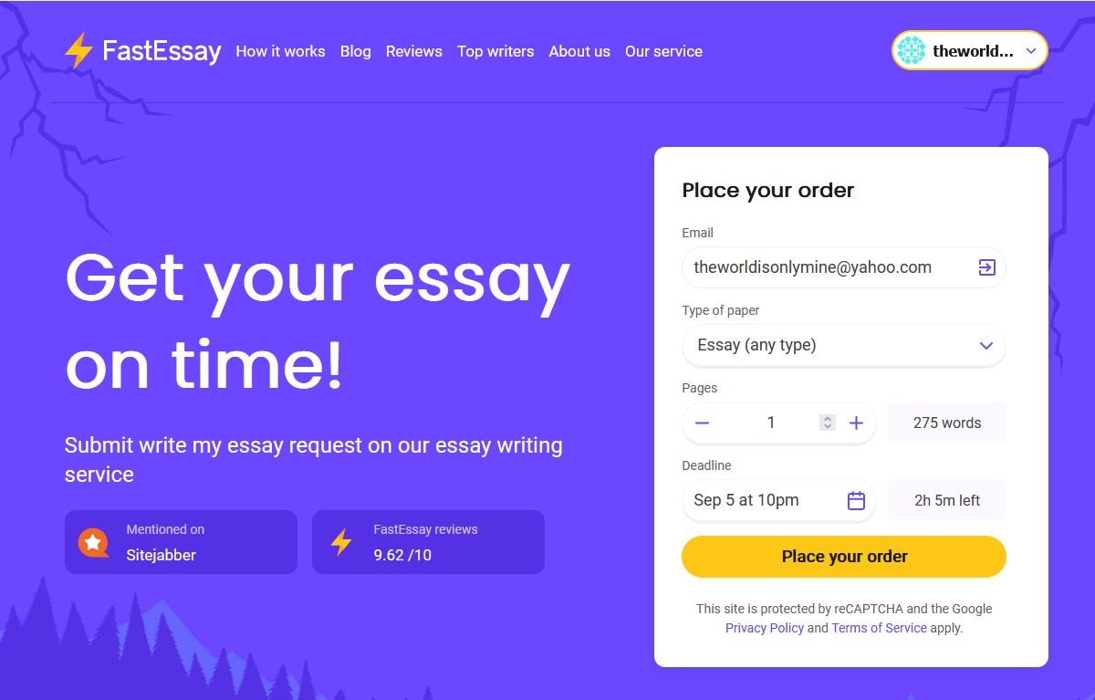 fast essay review