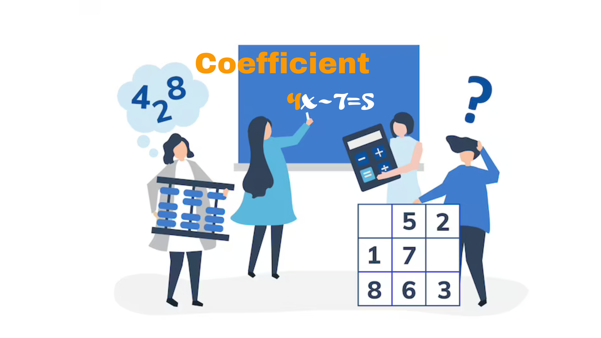 Coefficient In Math Definition Types And Examples