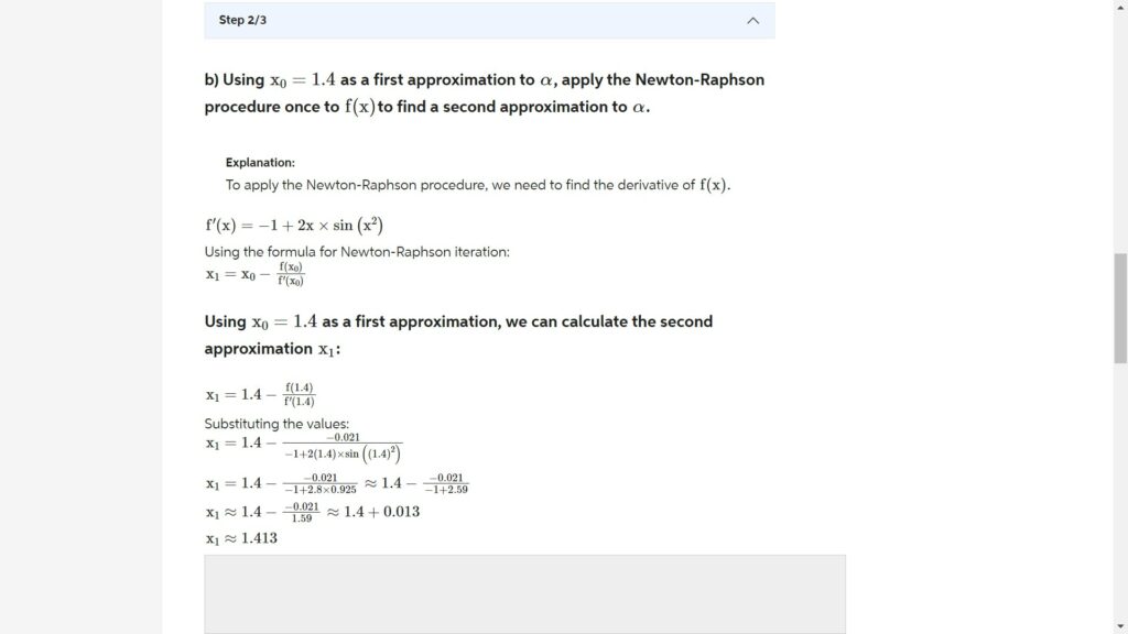A screenshot of a Subtask 2 solution page at Chegg.com