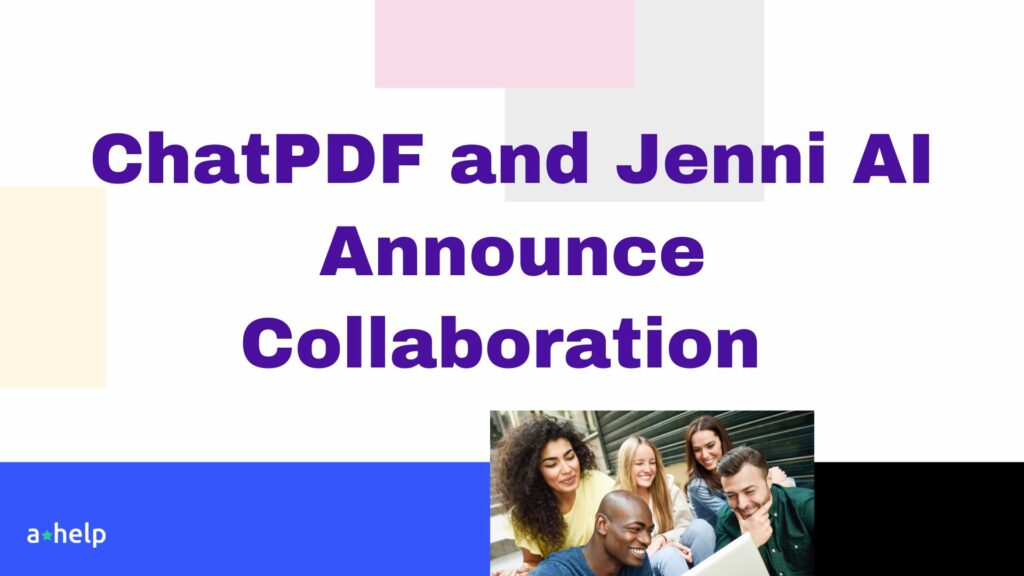 ChatPDF Teams Up with Jenni AI To Reshape Education