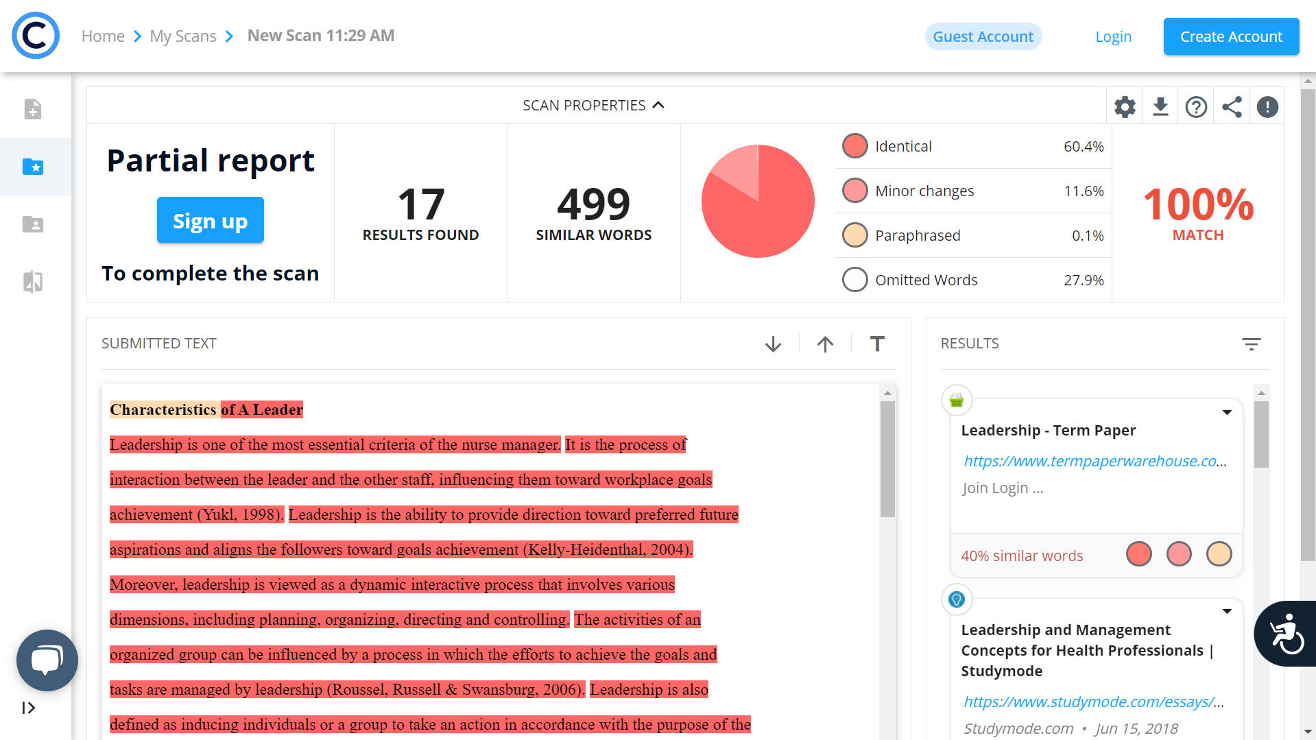 Plagiarism Detection with Copyleaks 