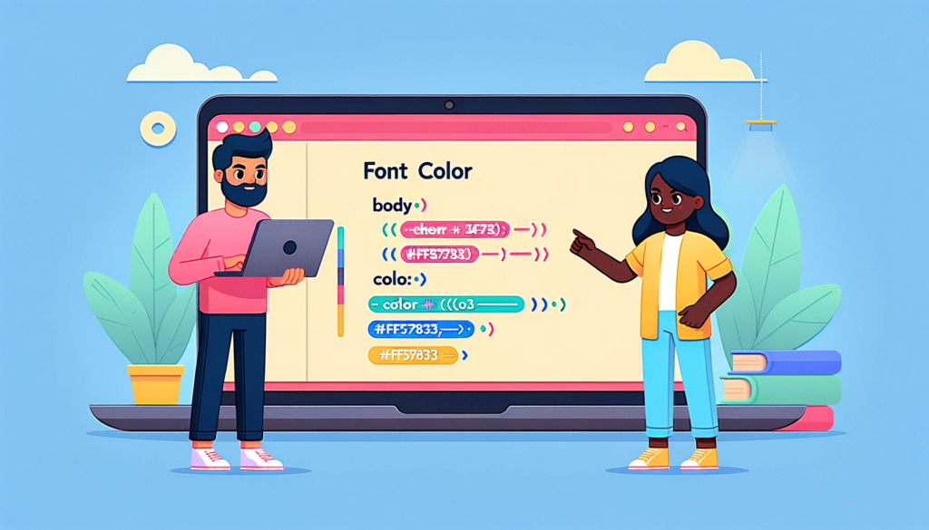How to Change Font Color CSS