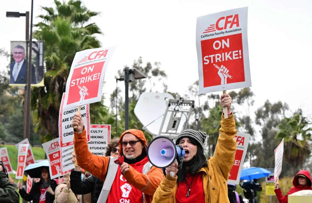 La Asociación de Profesores de California llega a un Acuerdo Para Detener la Huelga de Profesores