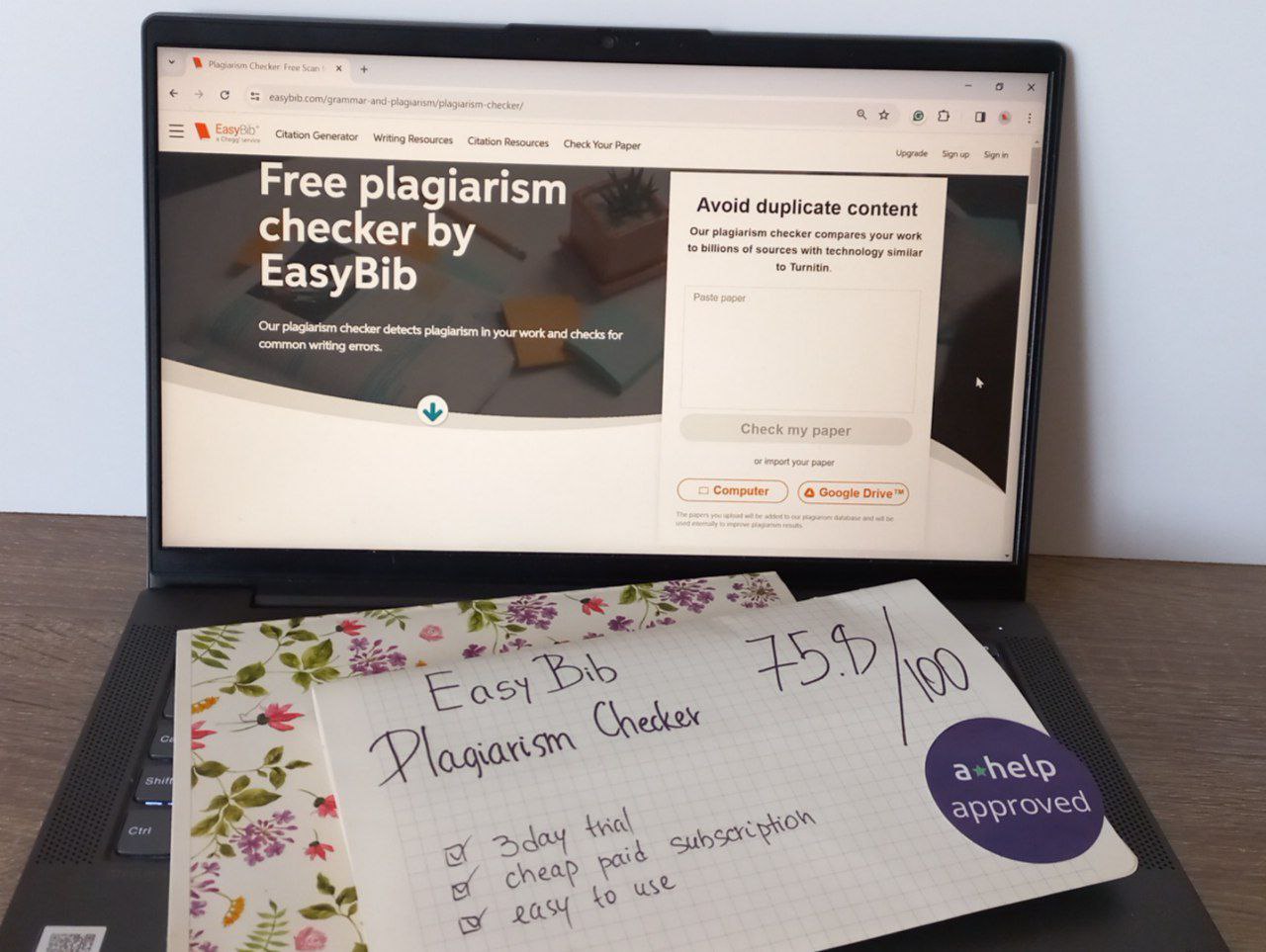 Easybib Plagiarism Checker Plagiarism Checker And Plagiarism Detector