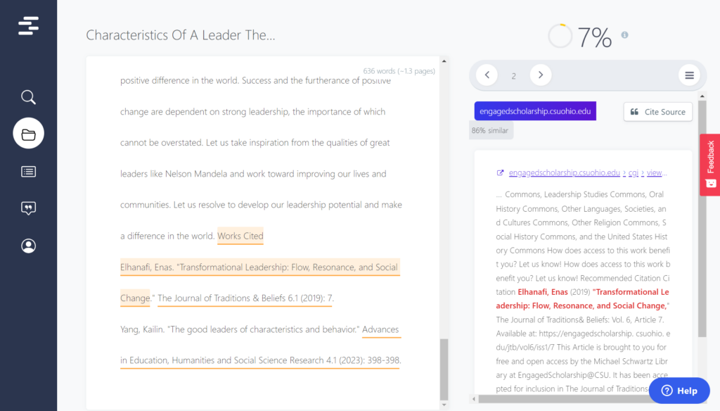 Revisión de Quetext