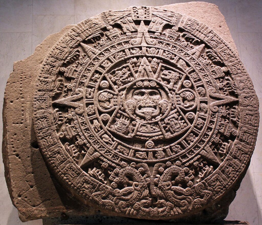 Aztec Sun Stone, Mexico City