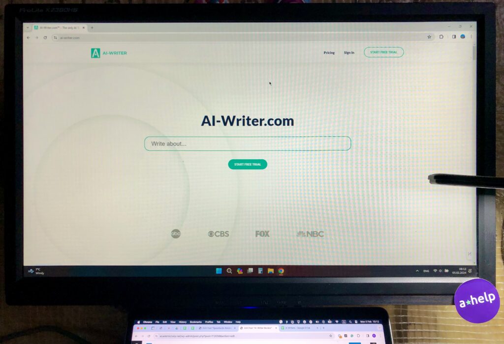 AI-Writer's homepage 