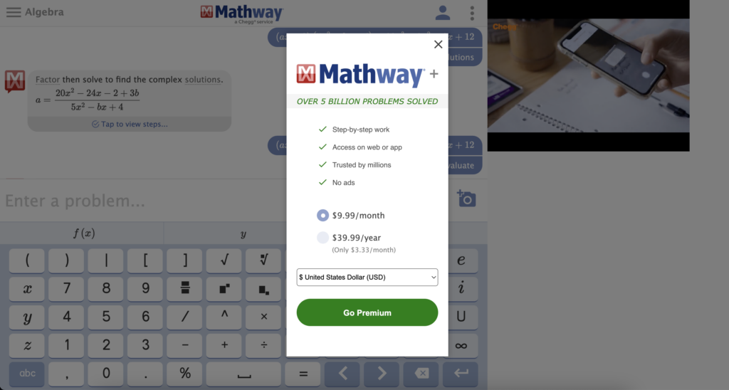 Mathway Review: based on real mystery shopping