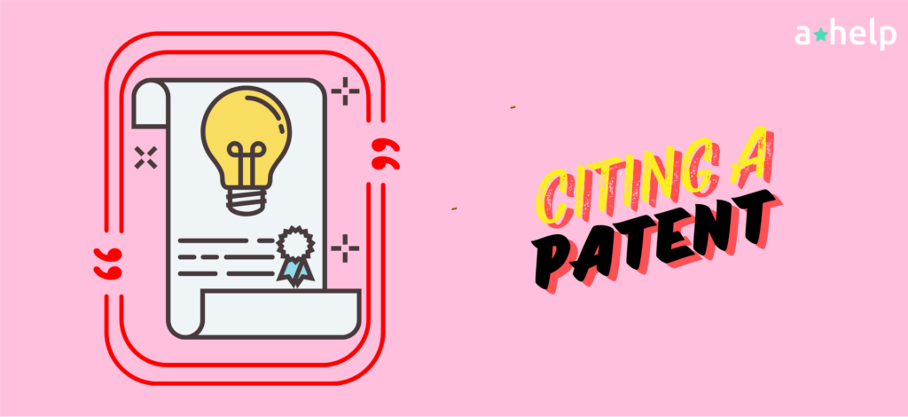 How to Cite a Patent