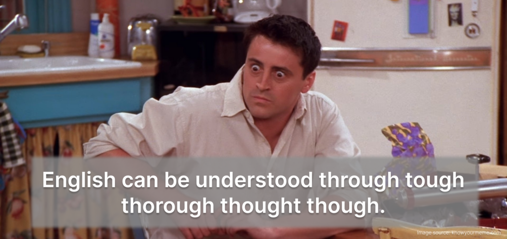 An illustration of a mistake