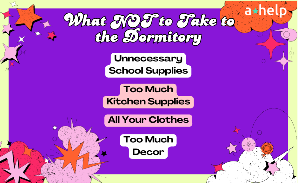 College Dorm Checklist! Must-Have Things to Take with You