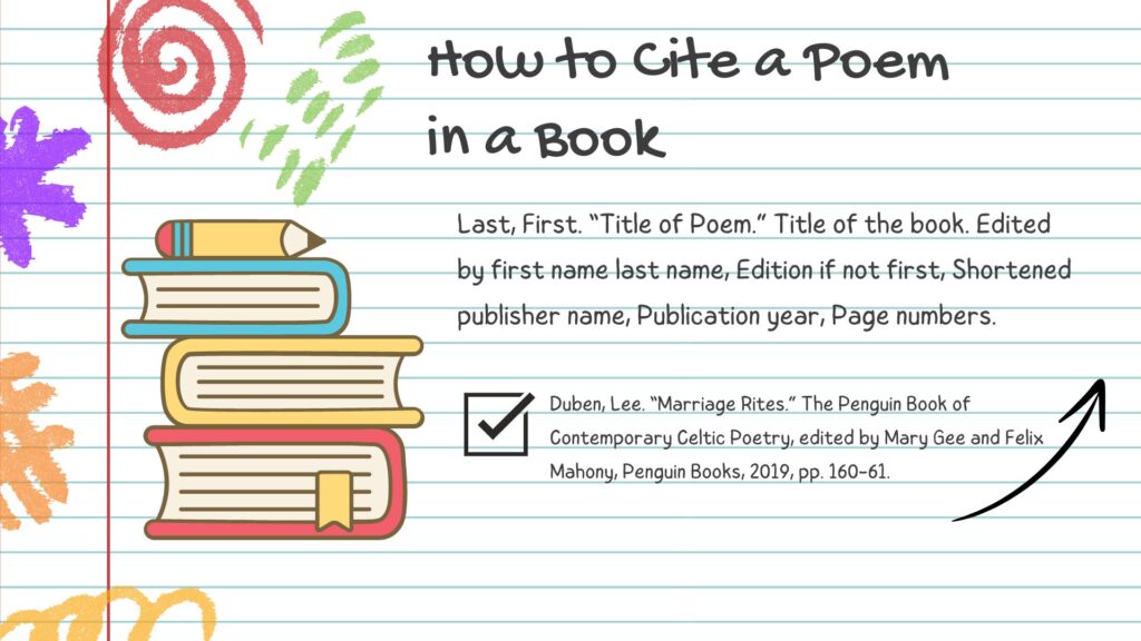 sheet of paper and pile of books