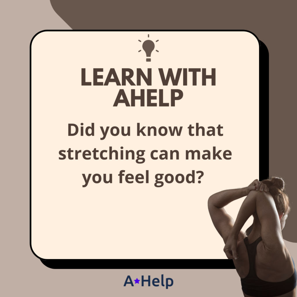 why does stretching feel good
