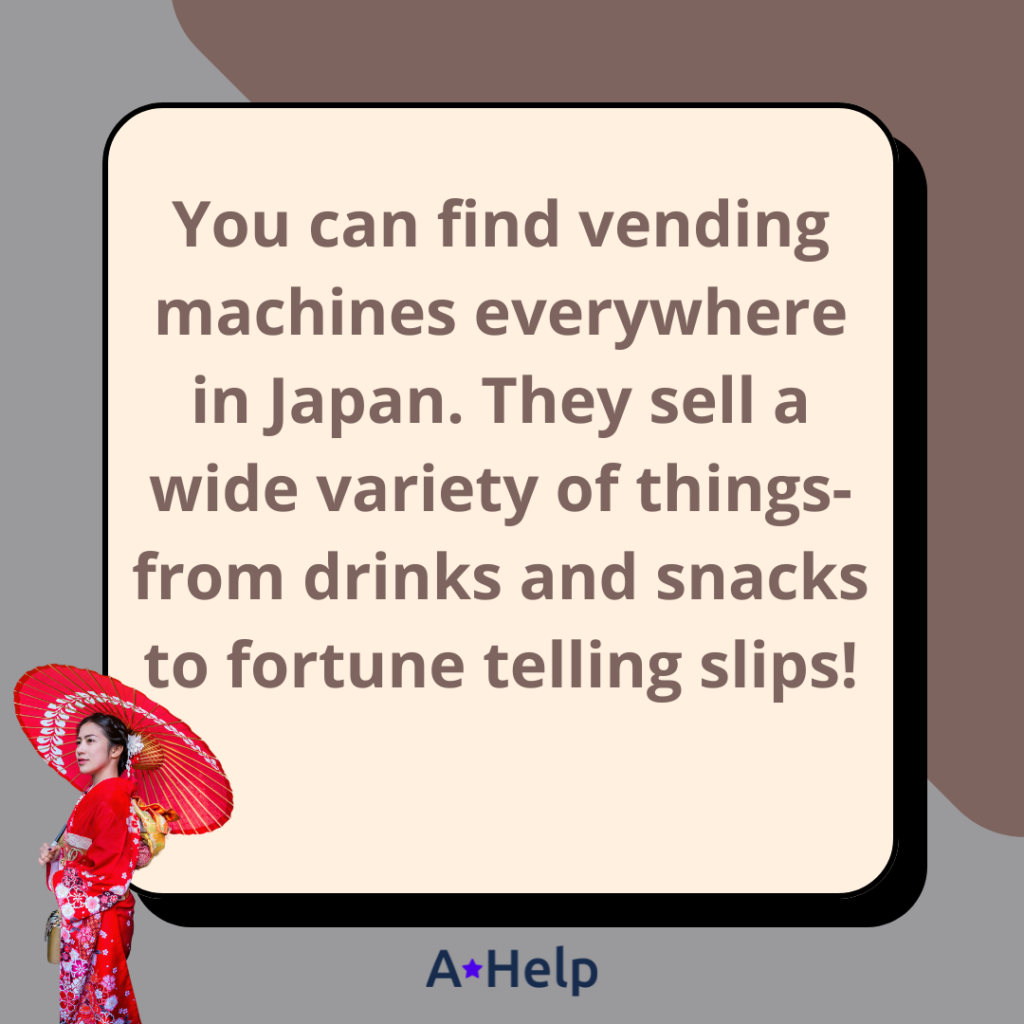 japan vending machines