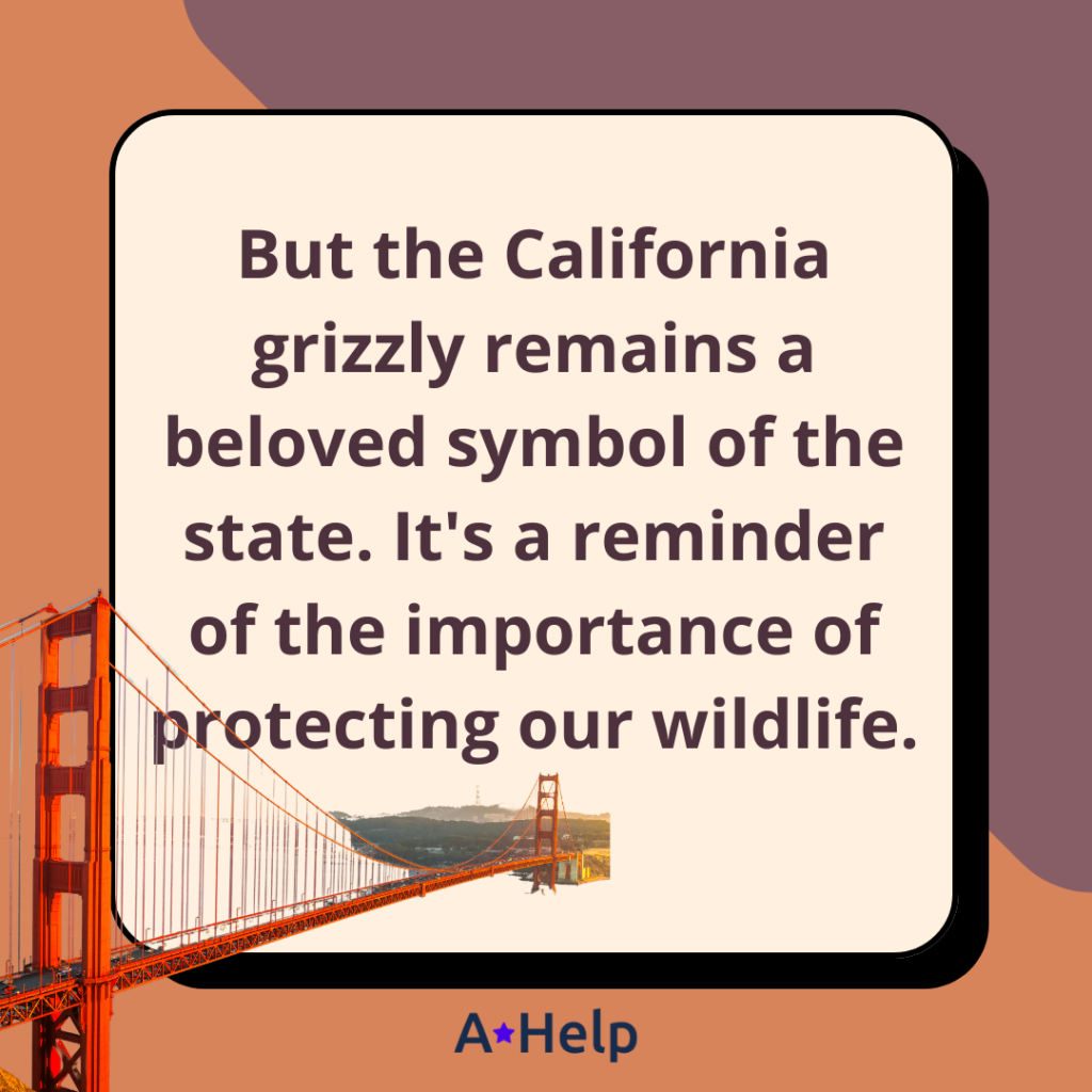 california grizzly bear symbol