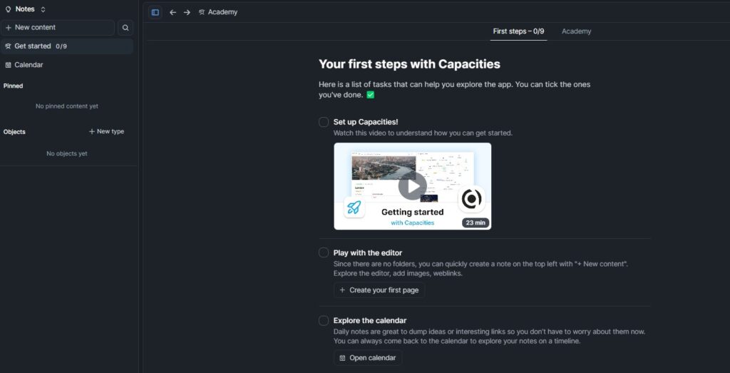 Capacities Review 2025