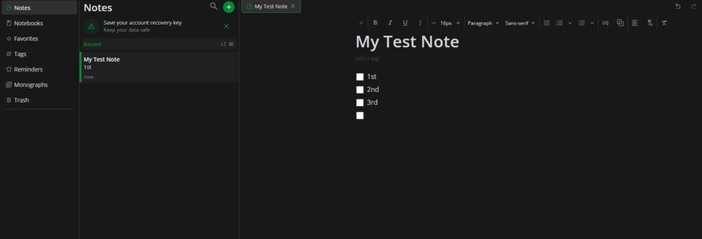Notesnook Review 2025