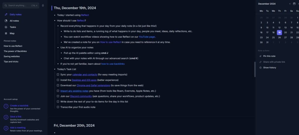 Reflect Notes Review 2025