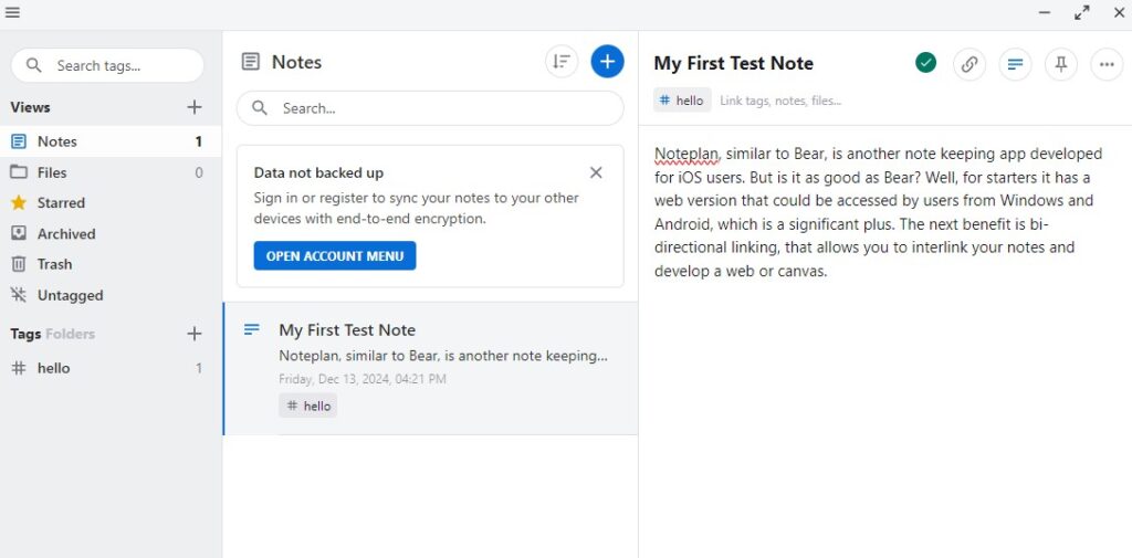 Standard Notes Review 2025