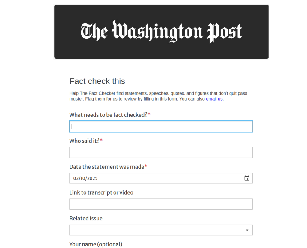 Washington Post Fact Checker Review 2025