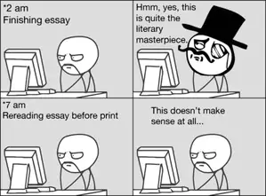 funny essay writing