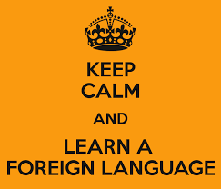 keep calm and learn foreign language