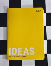 book with idea written on it