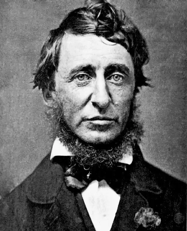 portrait Henry David Thoreau