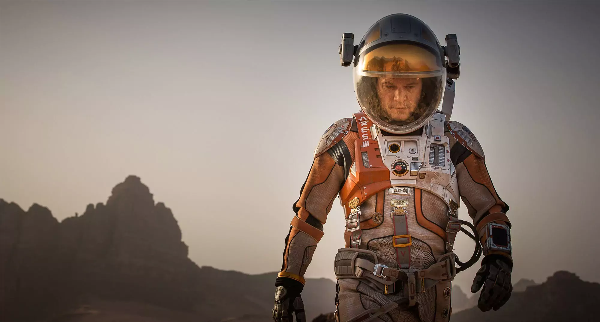 matt damon as the martian