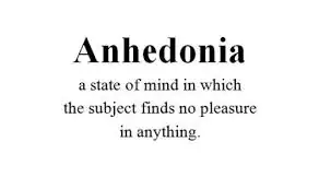 definition anhedonia