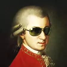 mozart in chill sunglasses