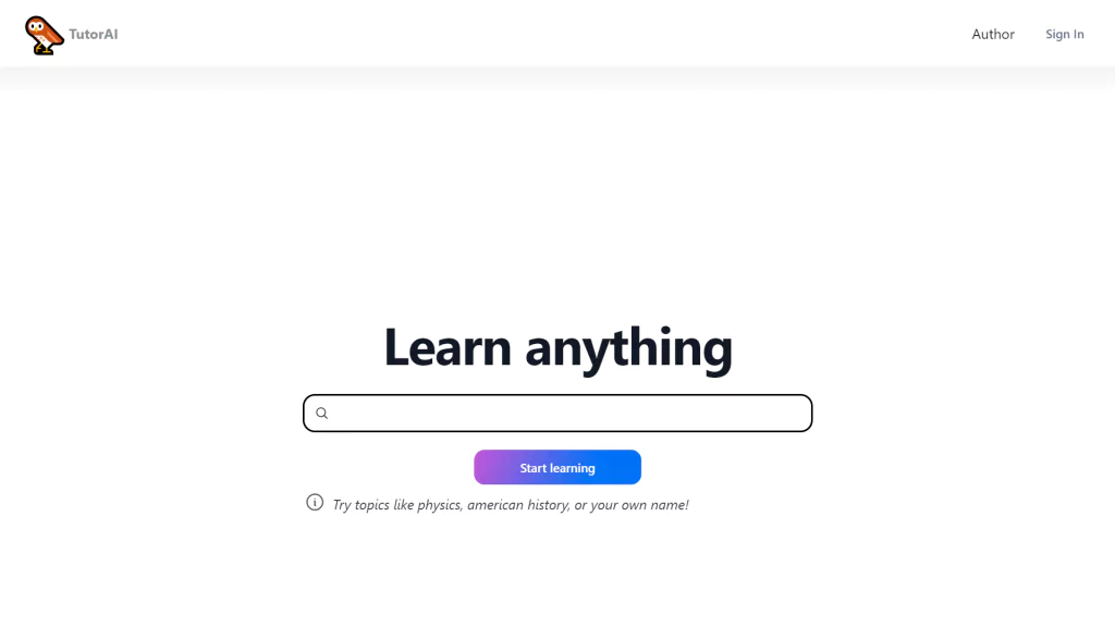 TutorAI.me Review: Shaping the Future of Learning Through AI-Powered Education