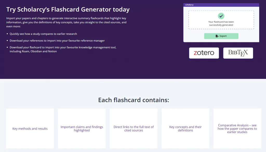 Scholarcy AI Review: Harnessing AI for Efficient Document Summarization