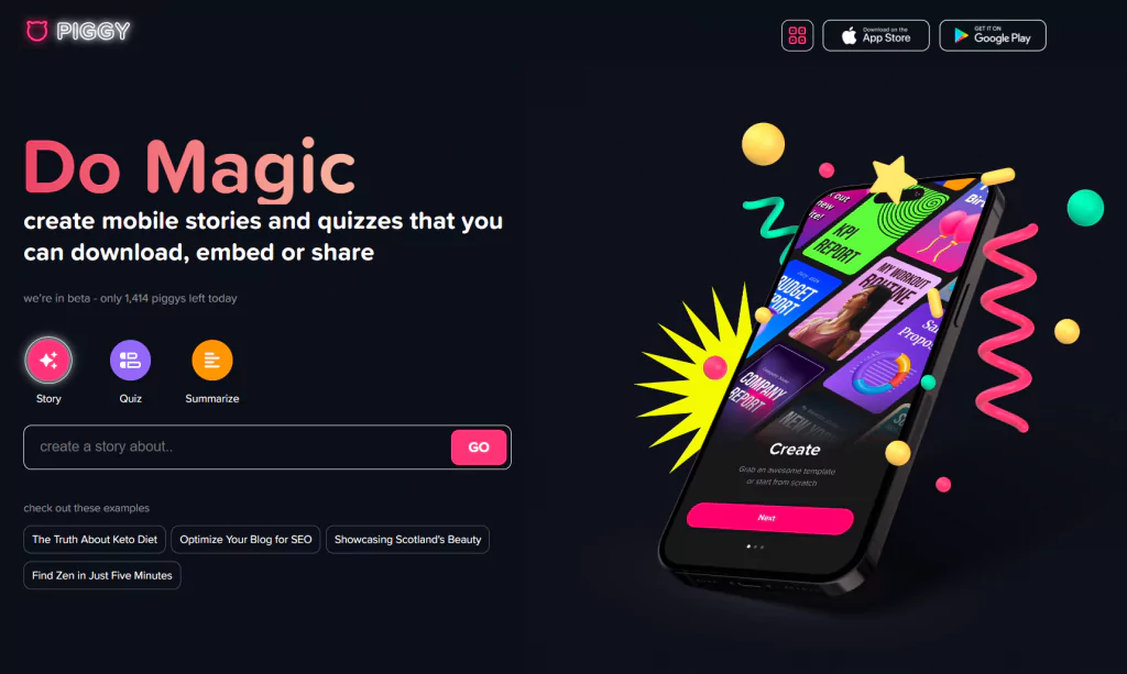 Piggy Quiz Maker: AI-Powered Quizzing Made Easy and Fun