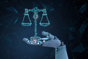 AI and law illustratioin
