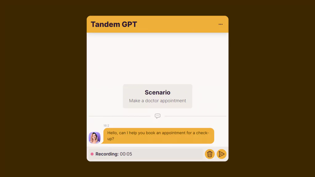 Tandem GPT: The AI Language Partner For Learning