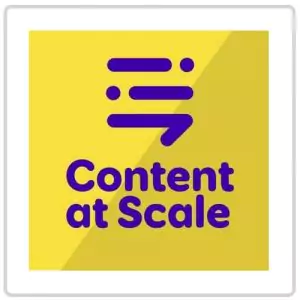 Content at Scale service logo