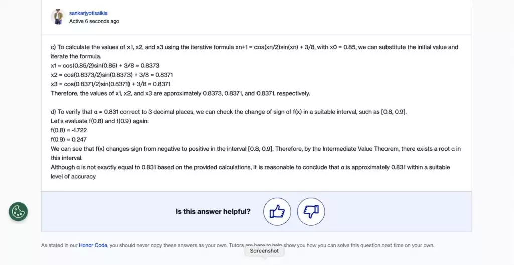 A screenshot of CourseHero Task Results p.2