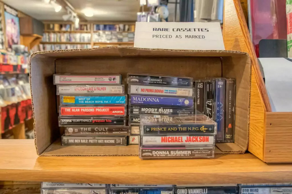 Cassettes and Records