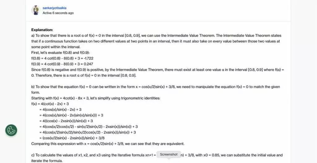 A screenshot of CourseHero Task Result p.1 