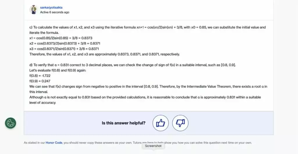 A screenshot of CourseHero Task Results p.2