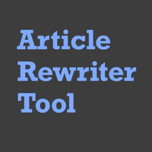 Article Rewriter Tool service logo