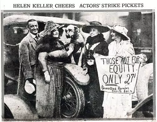 Helen Keller: Socialist, anti-racist, disability rights activist